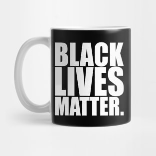 Black Lives Matter Typography Mug